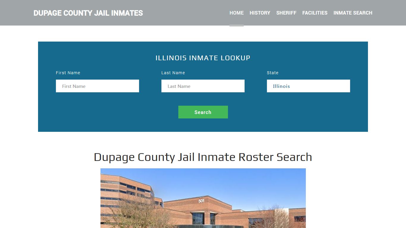 Dupage County Jail Inmate Roster Lookup, Wheaton, IL